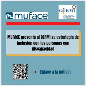 Muface presenta al CERMI su estrategia de inclusión con las personas con discapacidad