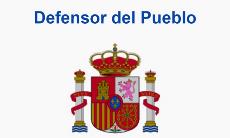 Infografía del Defensor del Pueblo con el escudo de España