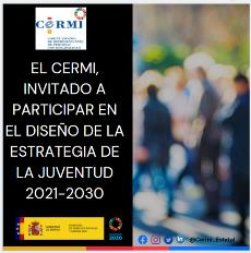 Cartel de la invitación del Injuve al CERMI para participar en la estrategia de la juventud
