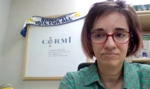 Pilar Villarino, directora ejecutiva del CERMI y responsable de coordinar el documento político 'Europa: Construyendo Inclusión'