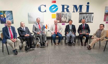 Foto de familia en el reconocimiento del CERMI a la Dirección General de Derechos de las Personas con Discapacidad como centro directivo rector de las políticas públicas de discapacidad