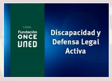 Logotipo de la nueva edición de la formación en línea “Discapacidad y defensa legal activa en la era digital’