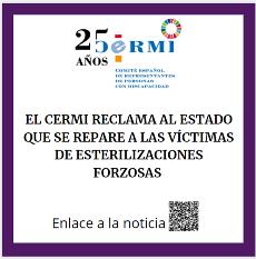 Infografía: El CERMI reclama al Estado que se repare a las víctimas de esterilizaciones forzosas