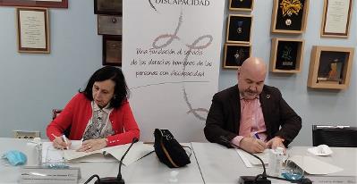 Acto de firma del convenio del CERMI con la Asociación Española de Derecho del Trabajo y la Seguridad Social 