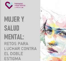 Imagen del cartel de la jornada ‘Mujer y salud mental: Retos para luchar contra el doble estigma’, organizada por Hermanas Hospitalarias