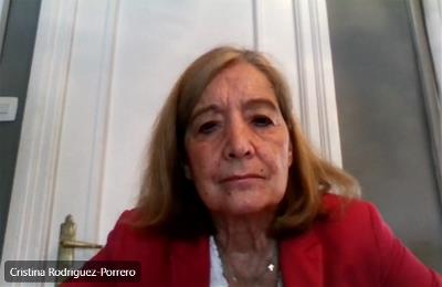 Cristina Rodríguez-Porrero, miembro de la Junta Directiva de UDP 