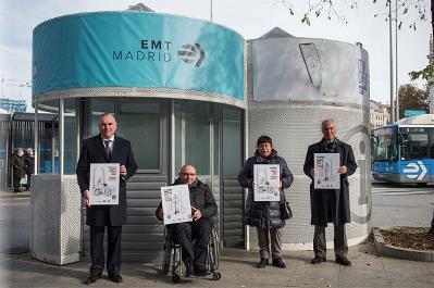 El Ayuntamiento de Madrid, EMT y CERMI Madrid dan visibilidad a las personas con discapacidad