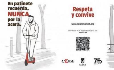 Imagen de la campaña lleva el título “Respeta y Convive”