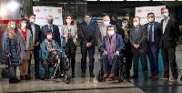 Foto de familia en la entrega del Premio cermi.es en la categoría de Accesibilidad Universal, a Metro de Madrid