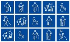 Imagen de la Portada de la 'guía de accesibilidad de los espacios públicos urbanizados para las personas con discapacidad' del MITMA