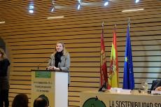 La consejera en funciones de Familias e Igualdad de Oportunidades de la Junta de Castilla y León, María Isabel Blanco, interviene en el XVI Congreso de CERMIS Autonómicos