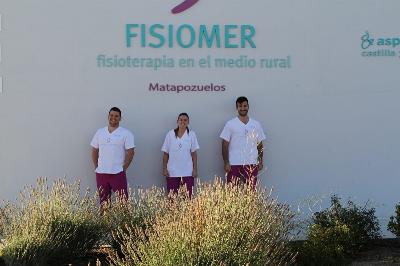 Equipo del centro FISIOMER de Matapozuelos