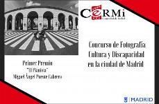 Cartel del Concurso de Fotografía CERMI Comunidad de Madrid.