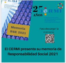 El CERMI presenta su memoria de Responsabilidad Social 2021