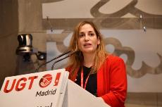 Marina Prieto, secretaria general de UGT Madrid (Foto: UGT Madrid)