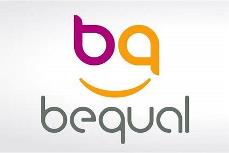 Logotipo de Bequal.