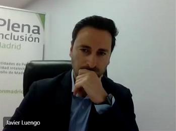 Javier Luengo, miembro de CERMI Comunidad de Madrid y director de Plena Inclusión Madrid