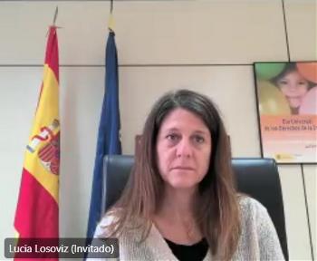 Lucía Losoviz, directora general de Infancia y Adolescencia del Ministerio de Derechos Sociales y Agenda 2030