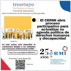 El CERMI abre proceso participativo para actualizar su agenda política de derechos humanos y discapacidad