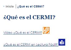 Imagen del acceso a lectura fácil en contenidos de la web del CERMI