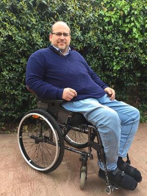 Daniel Domínguez, asesor de Movilidad Inclusiva del CERMI