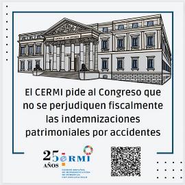 El CERMI pide al Congreso que no se perjudiquen fiscalmente las indemnizaciones patrimoniales por accidentes