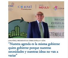 entrevista realizada a Juan Pérez, presidente de CERMI Castilla y León