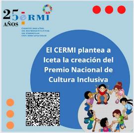 El CERMI plantea a Iceta la creación del Premio Nacional de Cultura Inclusiva