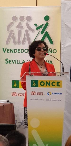 Isabel Viruet, secretaria General del CERMI Andalucía y presidenta de la comisión de Mujer