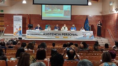 4º Congreso Sobre Asistencia Personal de Predif, organizado junto al Ministerio de Derechos Sociales y Agenda 2030 y a la Fundación ONCE