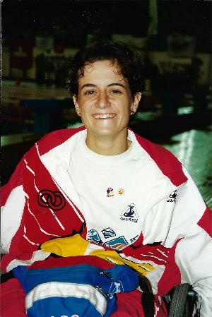Marta Valencia en el mundial de Malta de 1994