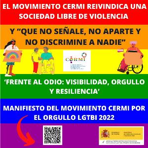 El movimiento CERMI reivindica una sociedad libre de violencia y “que no señale, no aparte y no discrimine a nadie”