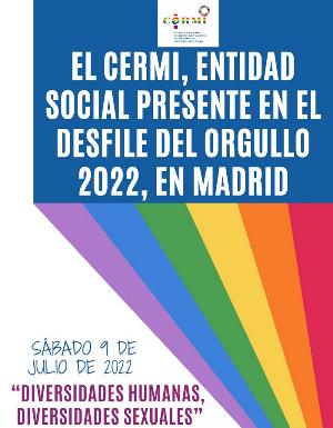 El CERMI, entidad social presente en el desfile del Orgullo 2022, en Madrid