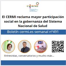 El CERMI reclama mayor participación social en la gobernanza del Sistema Nacional de Salud