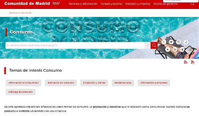 Portal del Consumidor de la Comunidad de Madrid