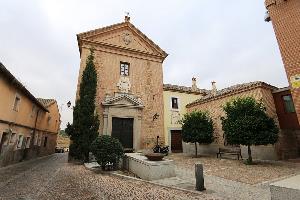 Exterior de la antigua iglesia del Convento de San Gil de Toledo, sede de las Cortes de Castilla-La Mancha