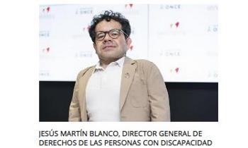 Jesús Martín Blanco, director general de Derechos de las Personas con Discapacidad del Ministerio de Derechos Sociales