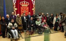 El CORMIN visita el Parlamento de Navarra