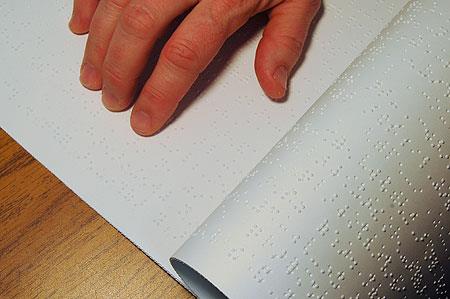 Texto en braille