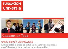 Imagen de portada del observatorio 'Universidad y discapacidad'