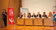 Imagen de la reunión entre el CERMI Aragón y representantes de las Cortes de Aragón