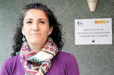 María Luz Esteban, directora del Centro de Normalización Lingüística de la Lengua de Signos Española (CNLSE)