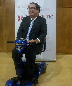 Gerardo Crespo, presidente de la Asociación de Trabajadores Autónomos Discapacitados de España (ATRADE)