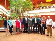 El comisario de Derechos Humanos del Consejo de Europa se reúne con el CERMI Andalucía