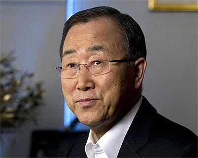 Ban Ki-moon, secretario general de la ONU