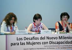 Imagen de la conferencia internacional "Los desafíos del nuevo milenio para las mujeres con discapacidad", organizada en 2012 en Madrid por el CERMI