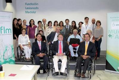 El CERMI con los miembros del proyecto Tutors en la sede de Aspaym Madrid y Fundación Lesionado Medular