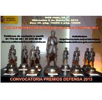 Imagen de la convocatoria de los Premios de Defensa 2013