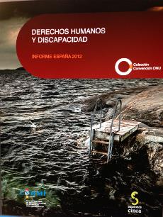 Portada de "Derechos Humanos y Discapacidad. Informe España 2012", del CERMI