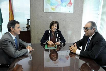 El CERMI Andalucía con la nueva Consejera de Política Social